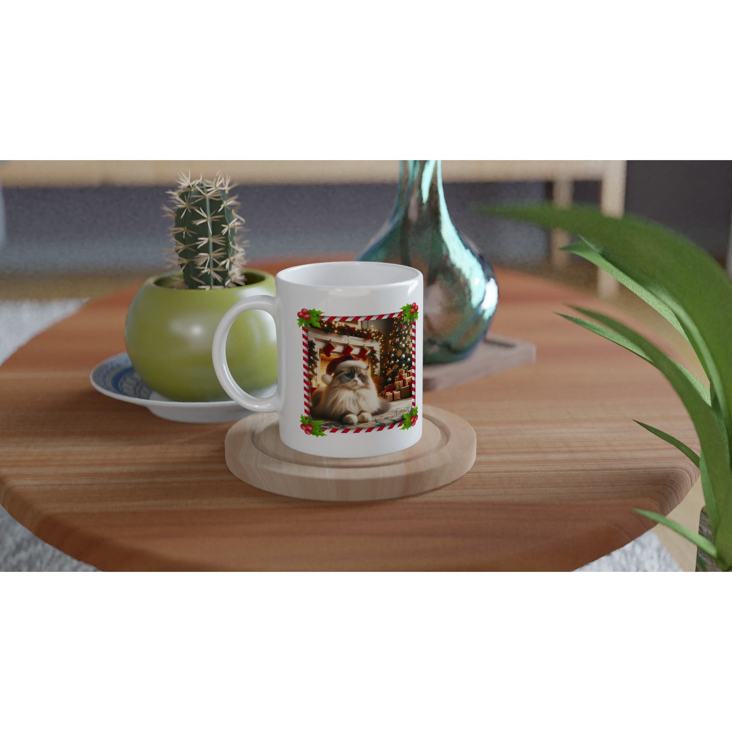 Ragdoll Cat Christmas 11oz Ceramic Mug