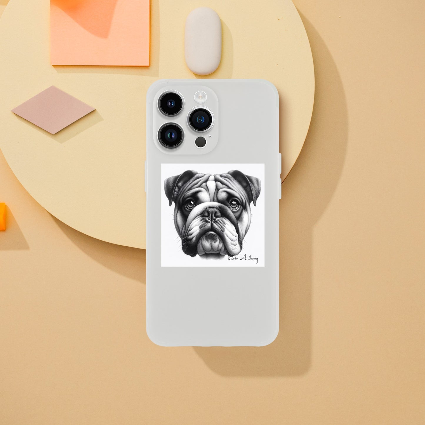 Bulldog Flexi Phone Case