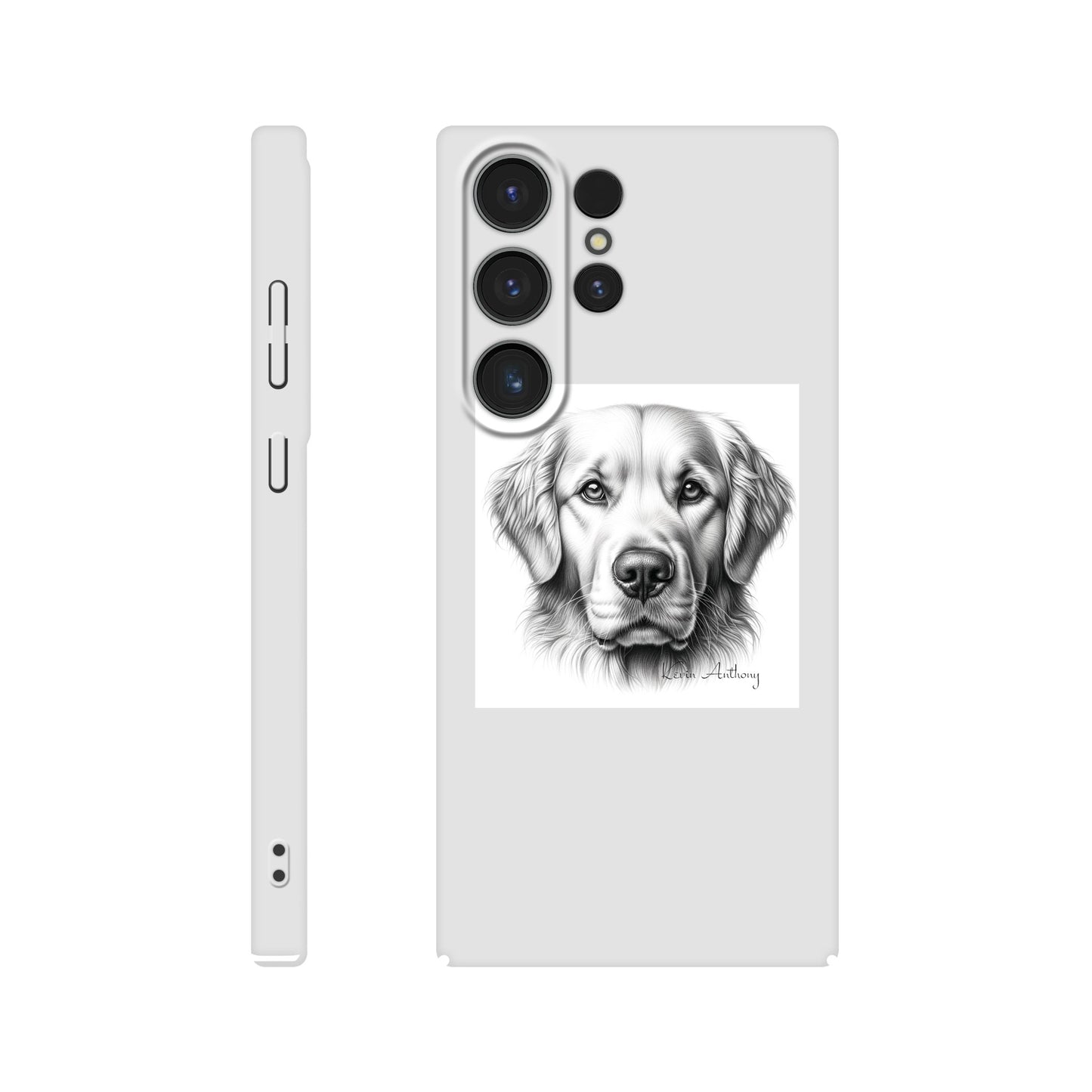 Golden Retriever Phone Case - Slim case