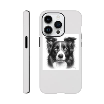 Border Collie Flexi Phone Case - Tough case