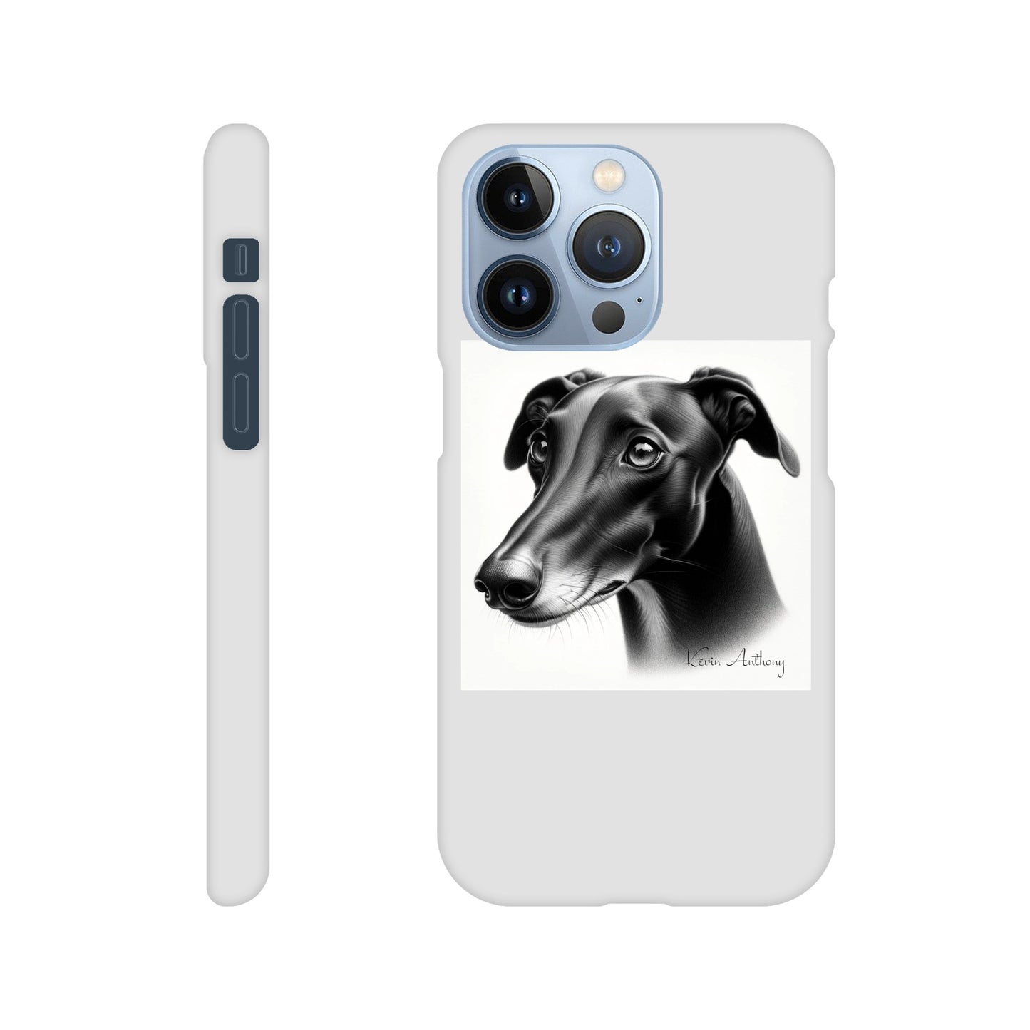 Greyhound Flexi Phone Case - Slim case