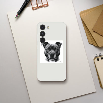 Staffordshire Bull Terrier Flexi Phone Case