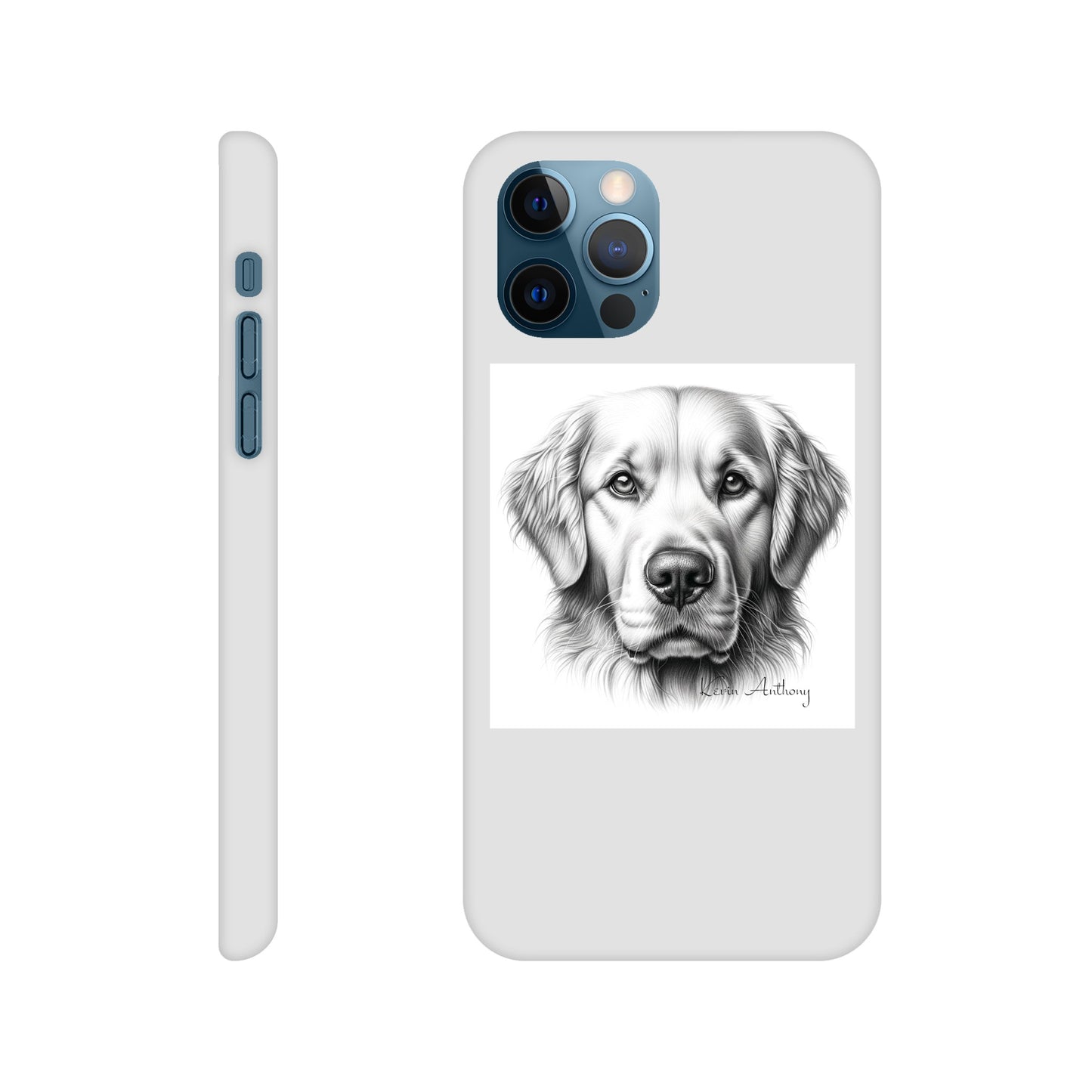 Golden Retriever Phone Case - Slim case