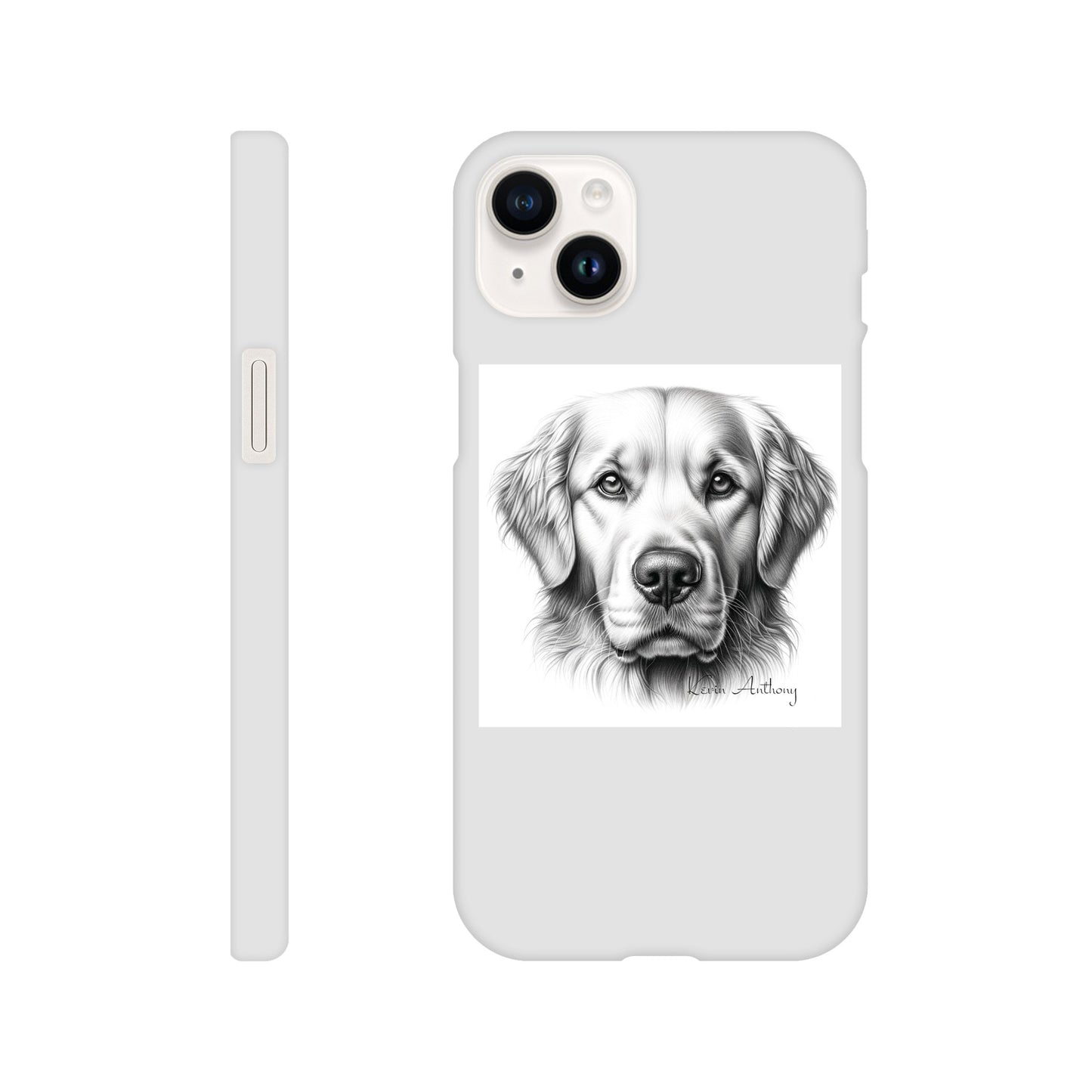 Golden Retriever Phone Case - Slim case