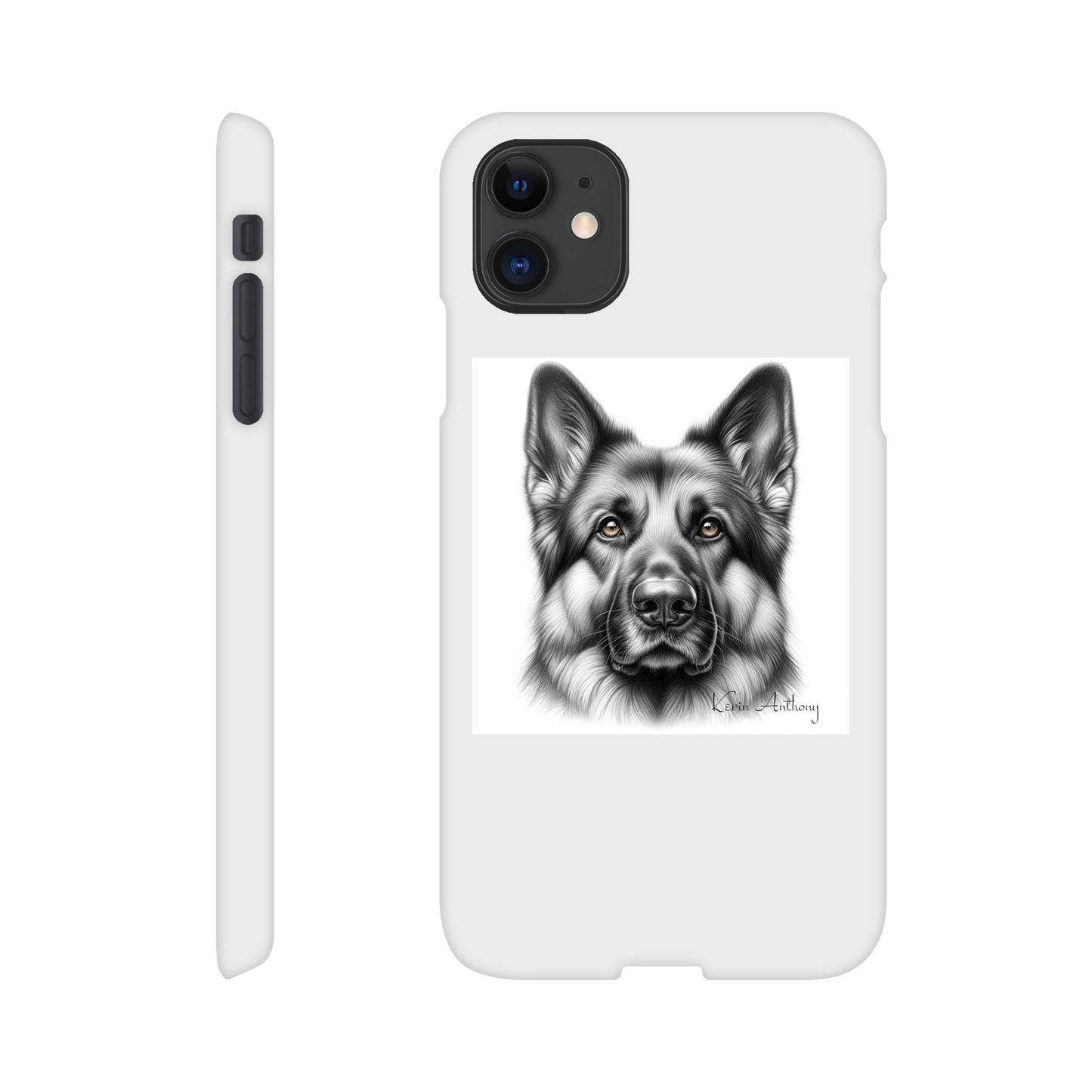German Shepherd Phone Case - Slim case