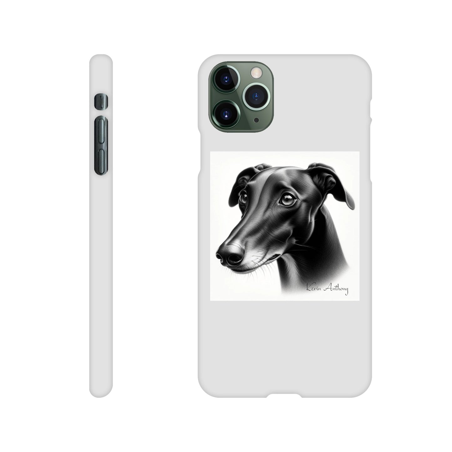 Greyhound Flexi Phone Case - Slim case