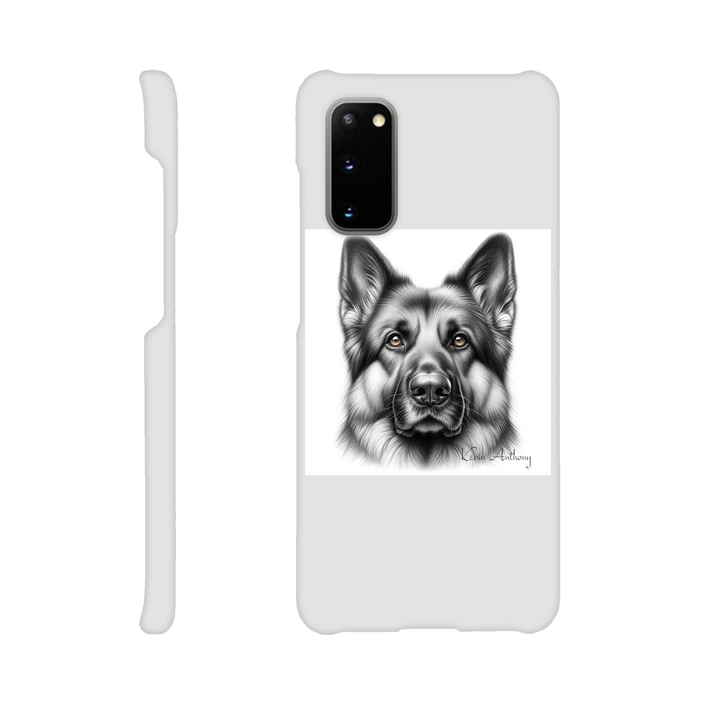 German Shepherd Phone Case - Slim case