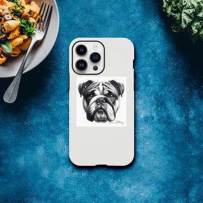 Bulldog Phone Case - Tough case