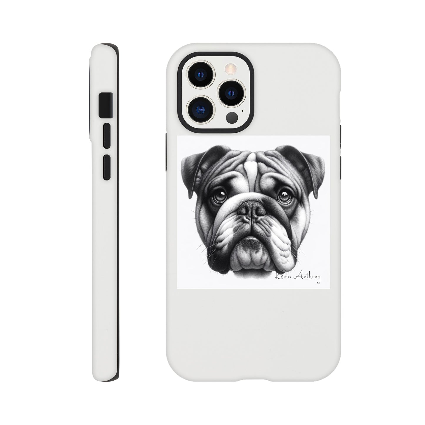 Bulldog Phone Case - Tough case