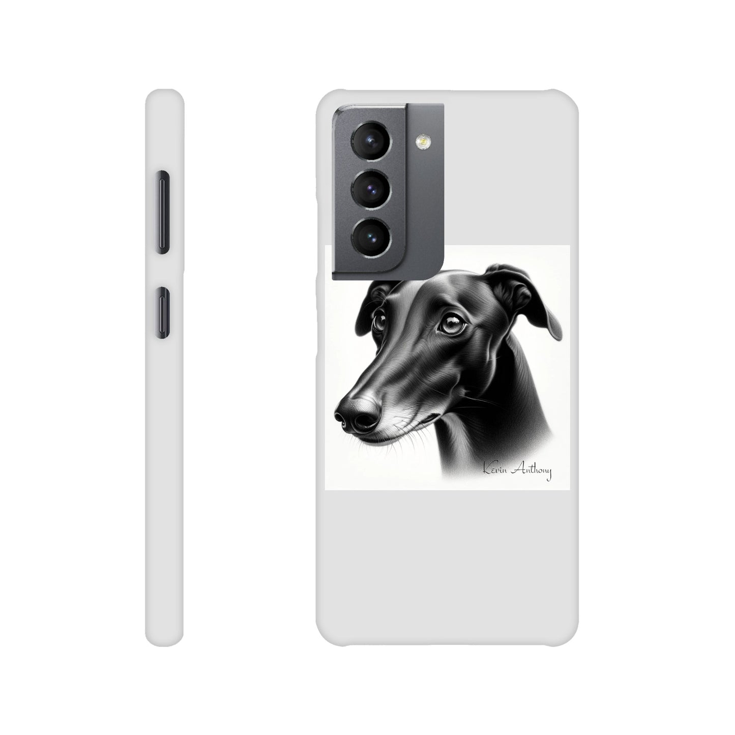 Greyhound Flexi Phone Case - Slim case