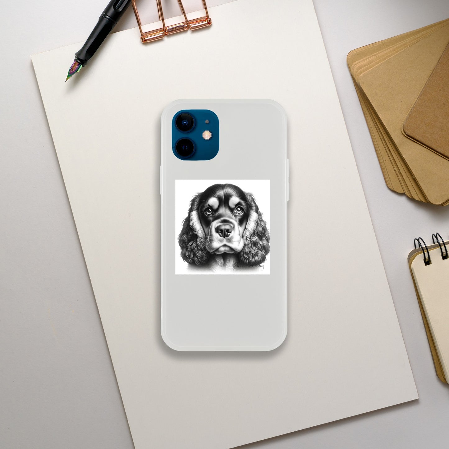Cocker Spaniel Flexi Phone Case