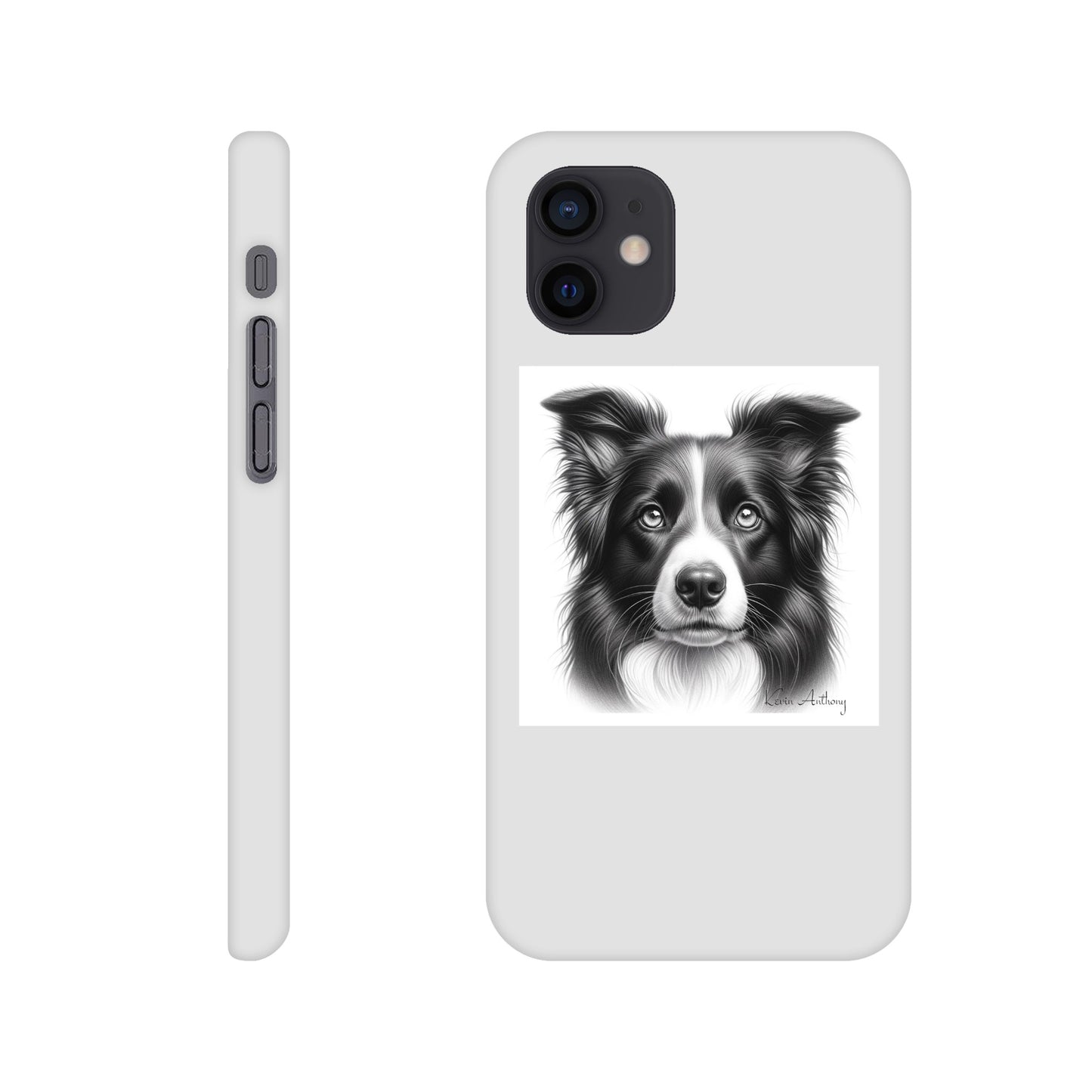 Border Collie Phone Case - Slim case