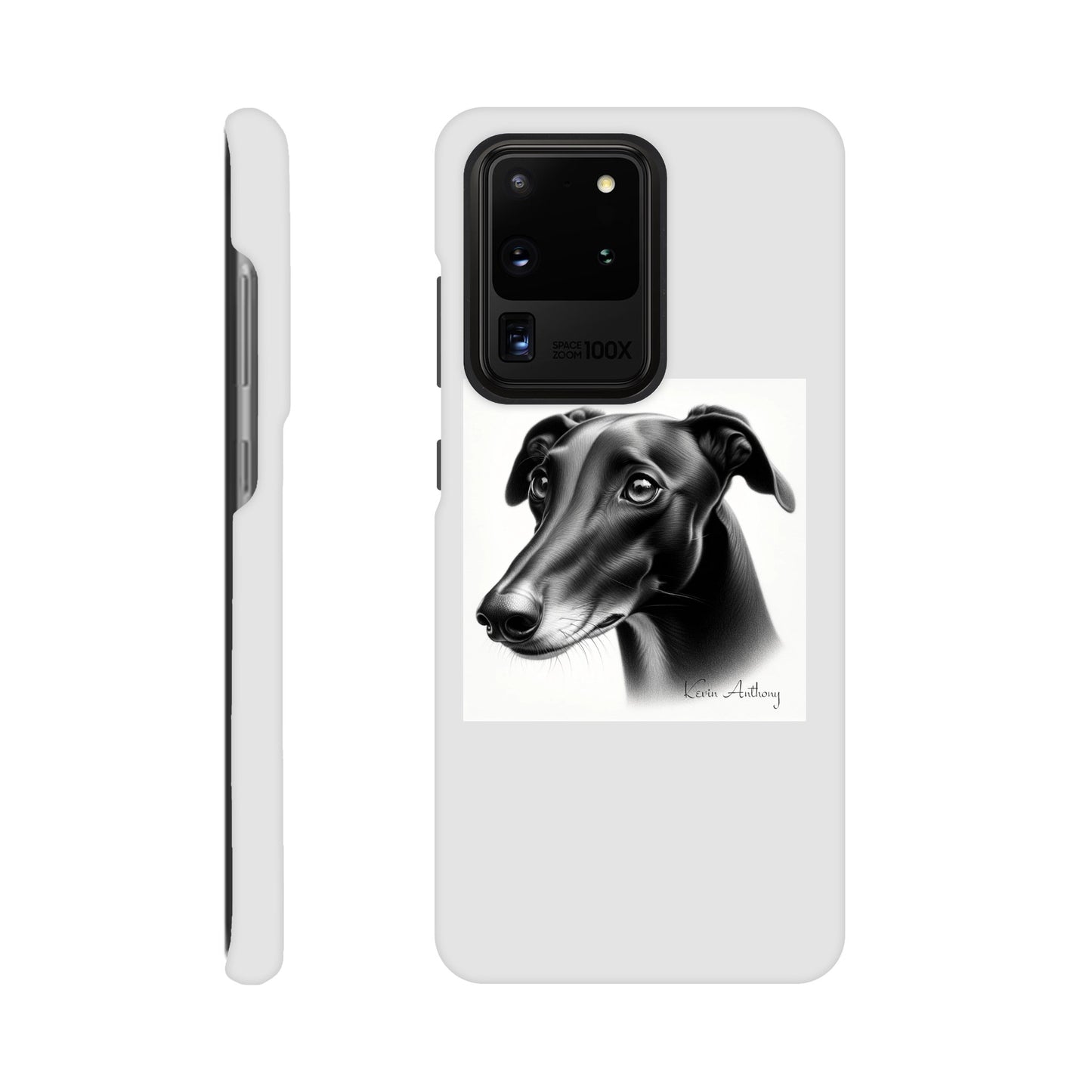 Greyhound Flexi Phone Case - Slim case