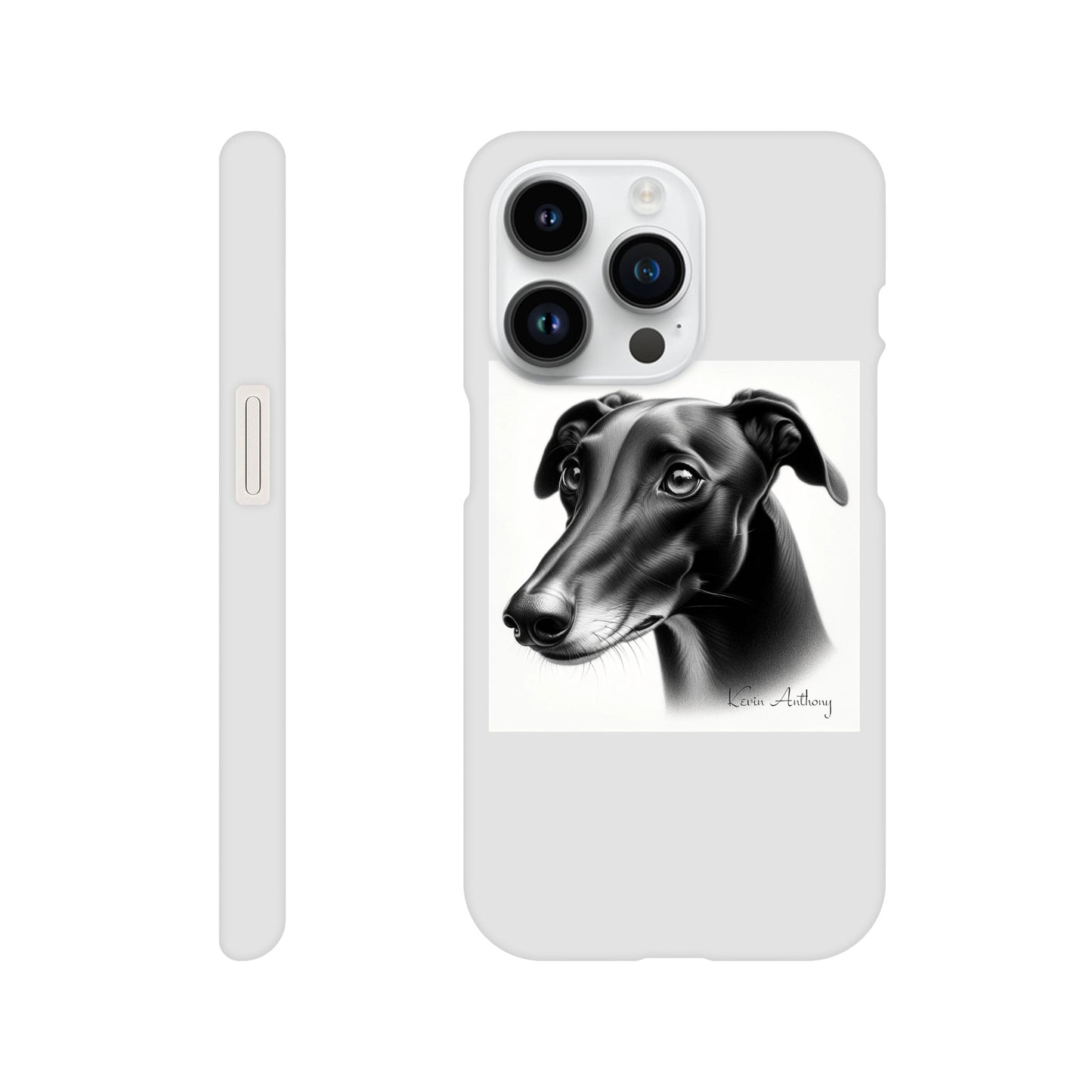 Greyhound Flexi Phone Case - Slim case