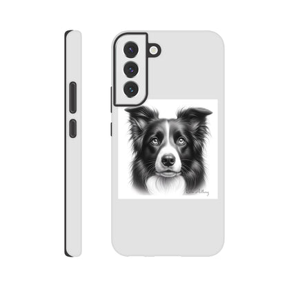 Border Collie Flexi Phone Case - Tough case