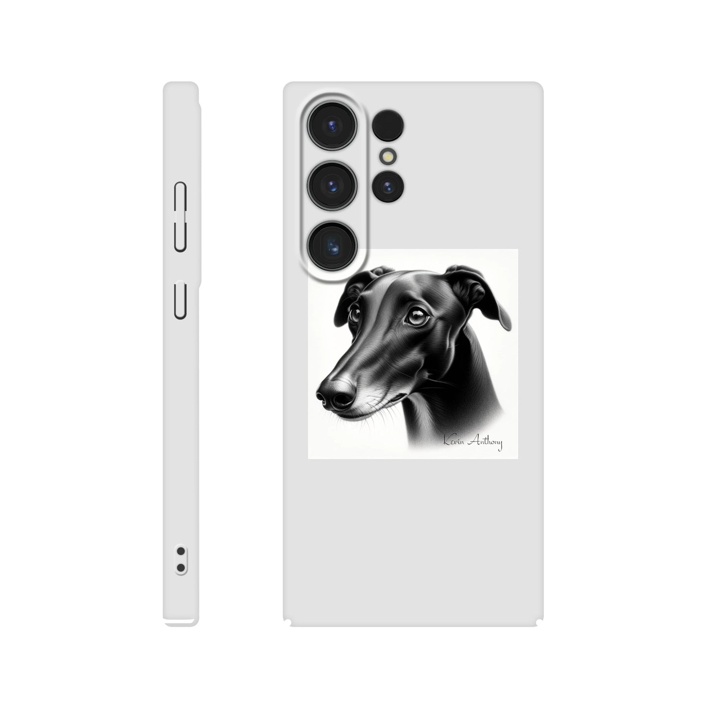 Greyhound Flexi Phone Case - Slim case