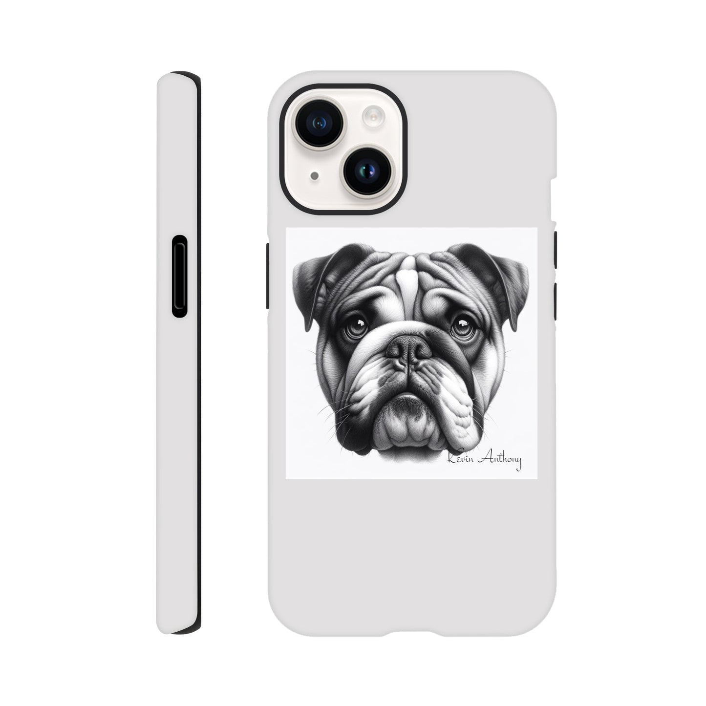 Bulldog Phone Case - Tough case