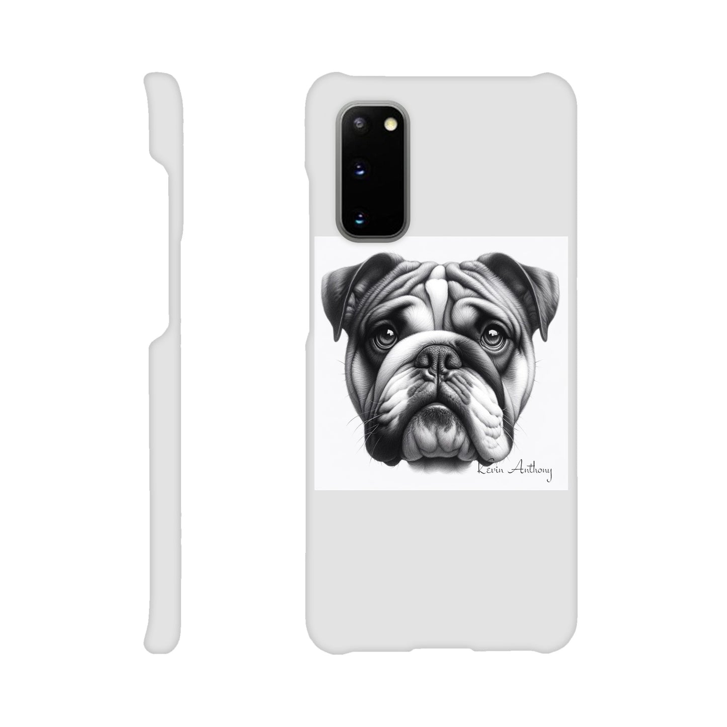 Bulldog Phone Case - Slim case