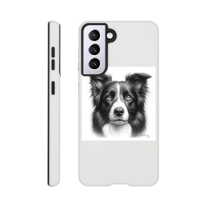 Border Collie Flexi Phone Case - Tough case