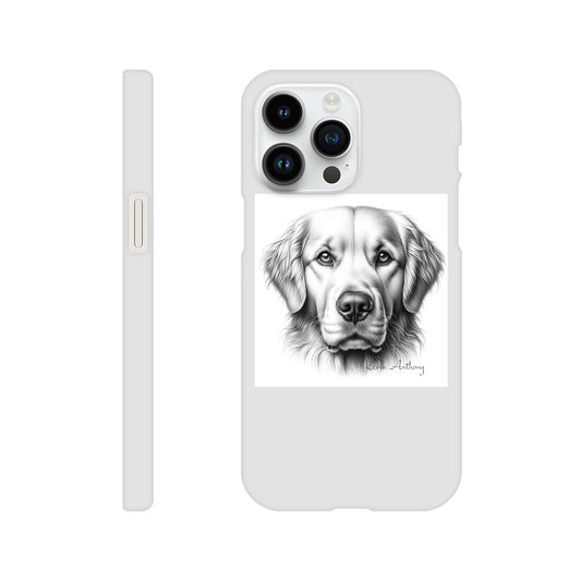 Golden Retriever Phone Case - Slim case