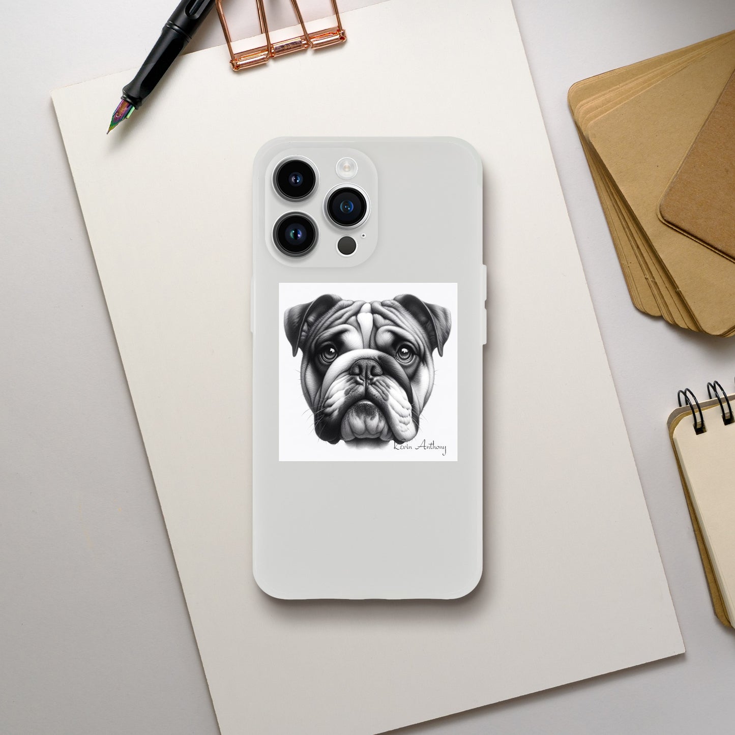 Bulldog Flexi Phone Case