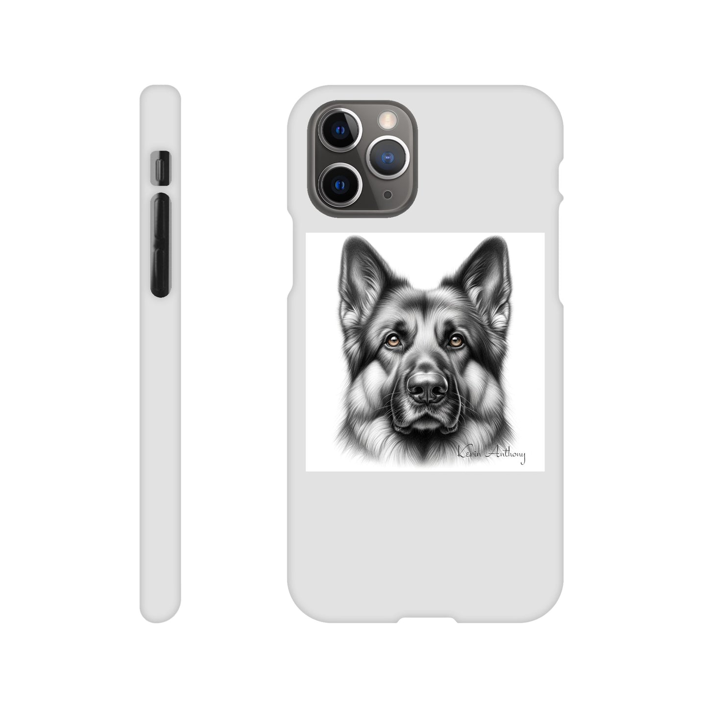 German Shepherd Phone Case - Slim case