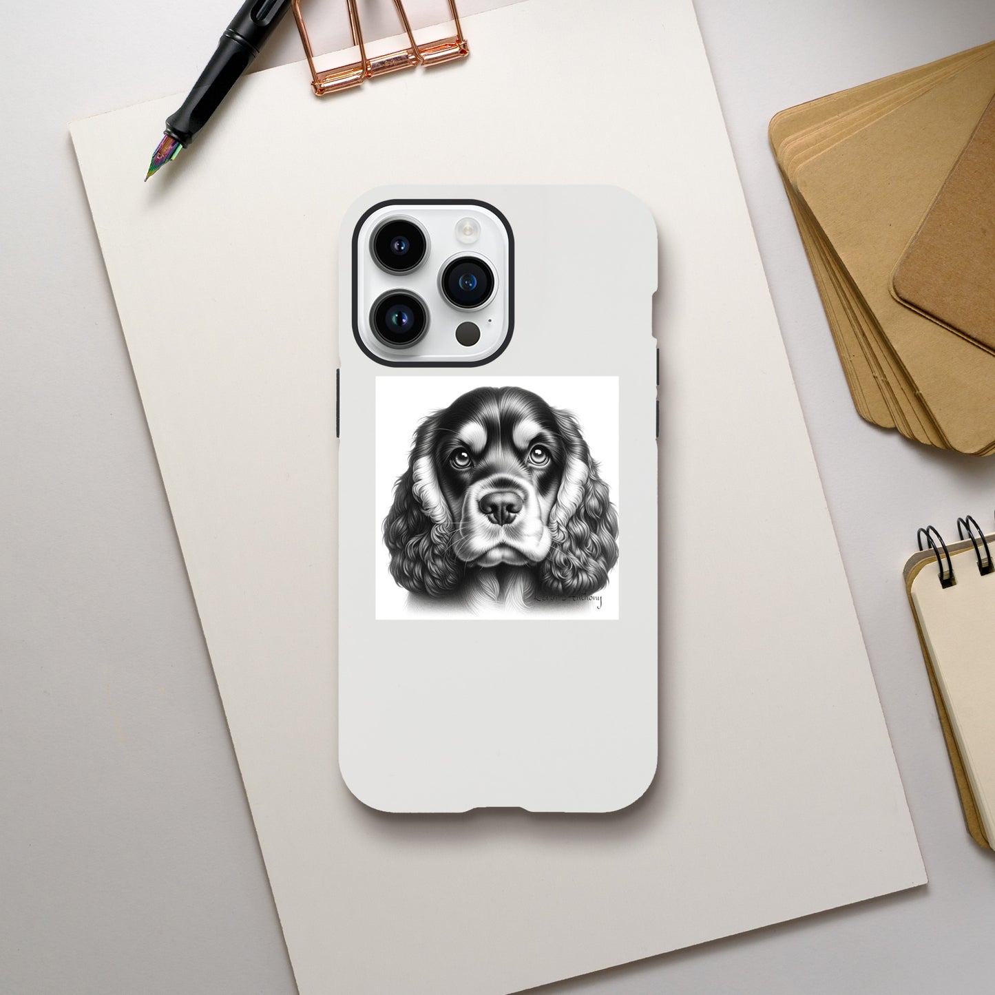 Cocker Spaniel Phone Case - Tough case
