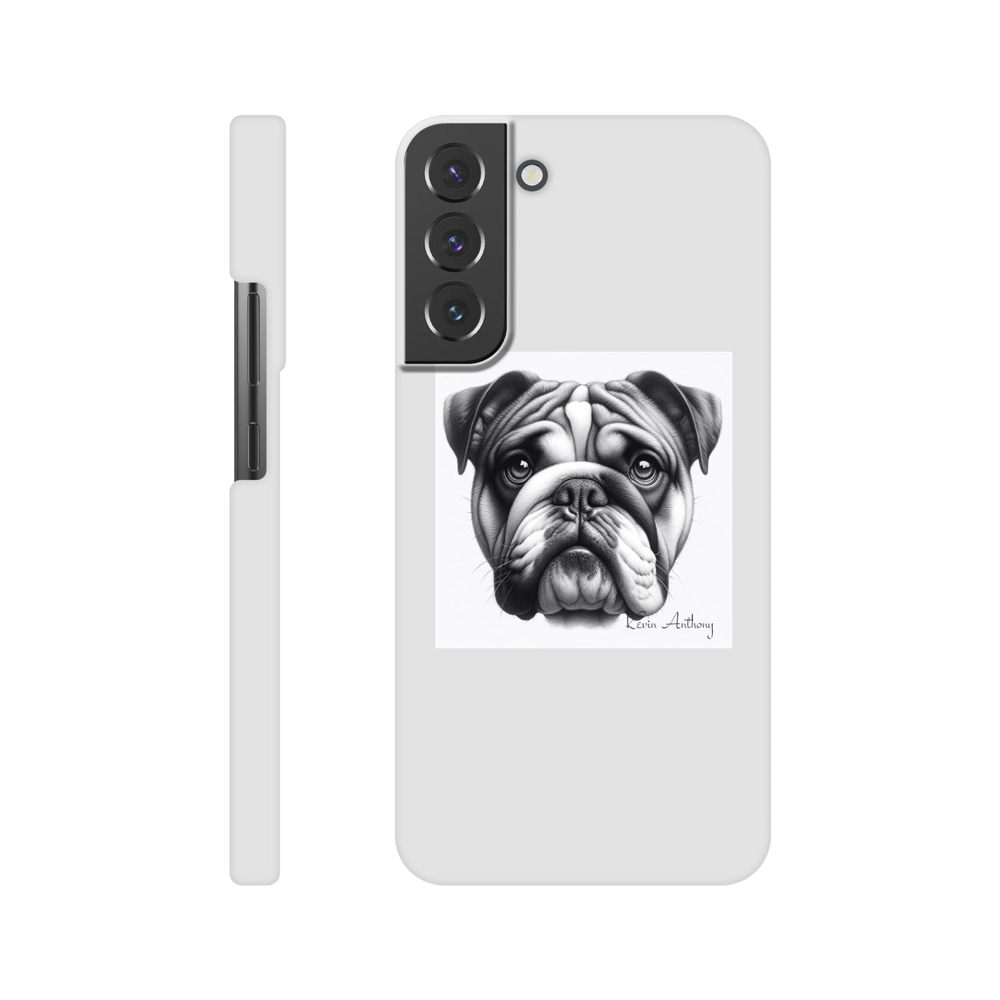 Bulldog Phone Case - Slim case