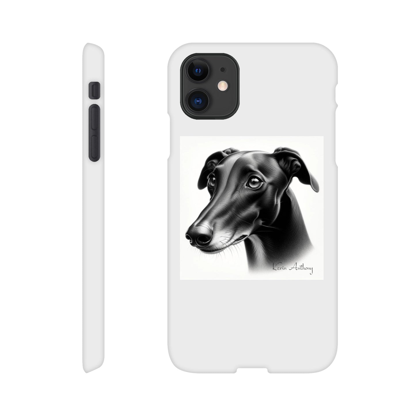 Greyhound Flexi Phone Case - Slim case