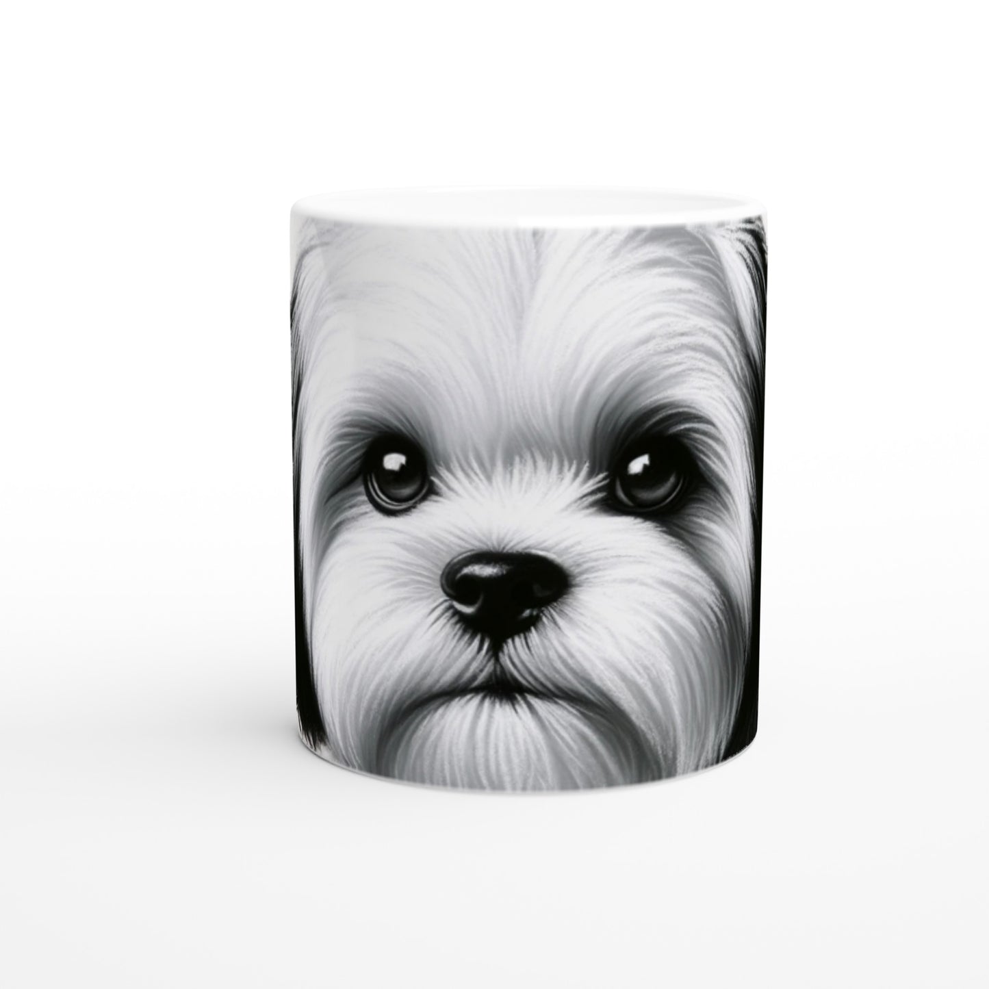 Shih Tzu Drawing "Eyes" 11oz Ceramic Mug