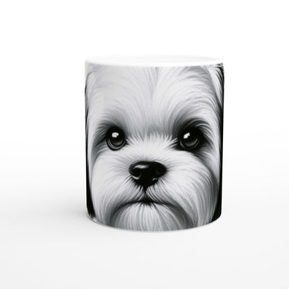 Shih Tzu Drawing "Eyes" 11oz Ceramic Mug