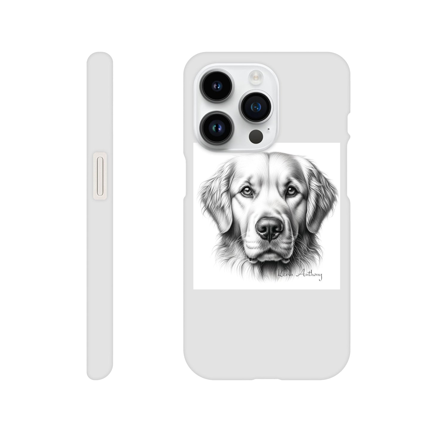 Golden Retriever Phone Case - Slim case