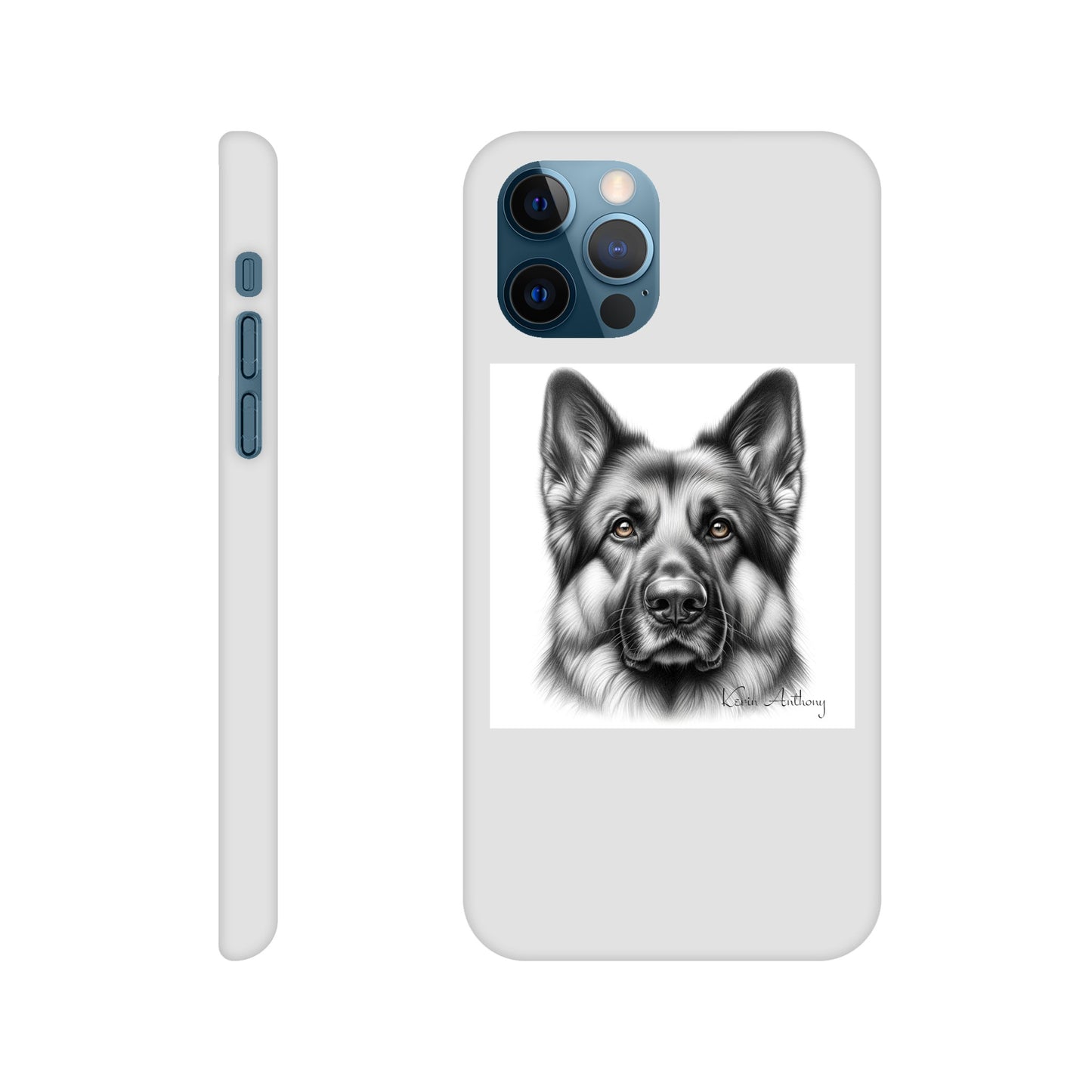 German Shepherd Phone Case - Slim case