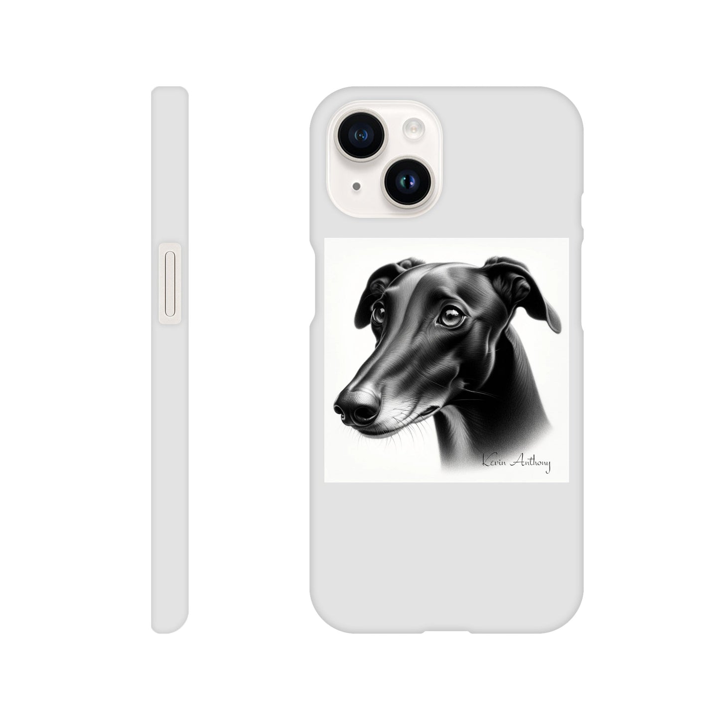 Greyhound Flexi Phone Case - Slim case