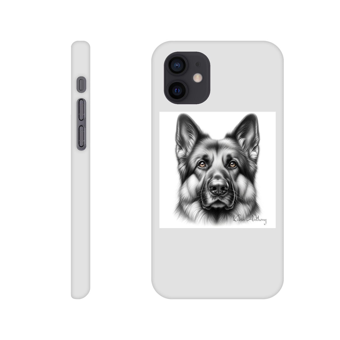 German Shepherd Phone Case - Slim case