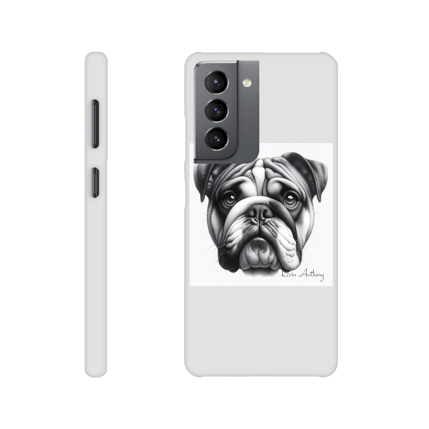Bulldog Phone Case - Slim case