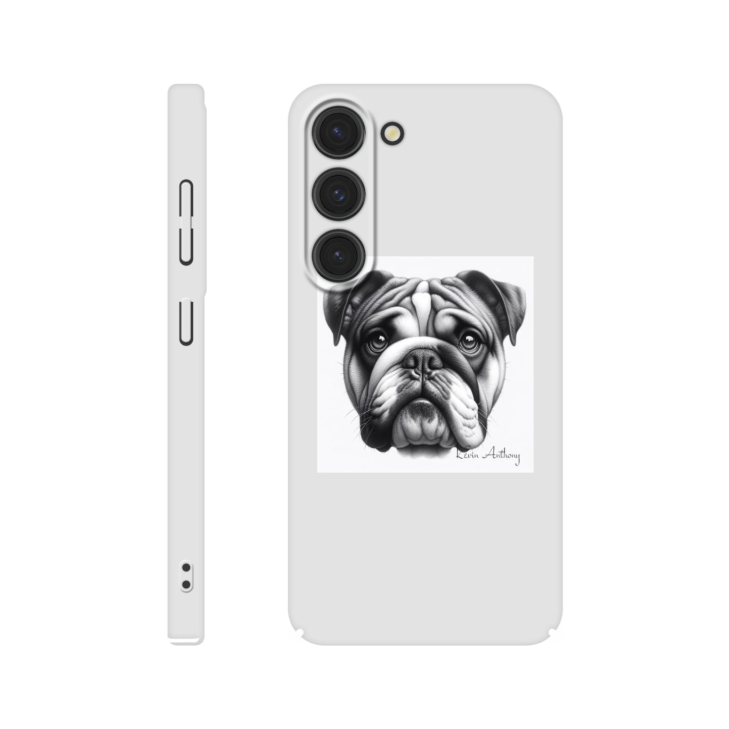 Bulldog Phone Case - Slim case
