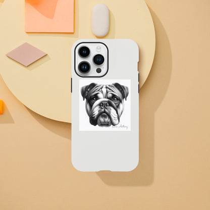 Bulldog Phone Case - Tough case