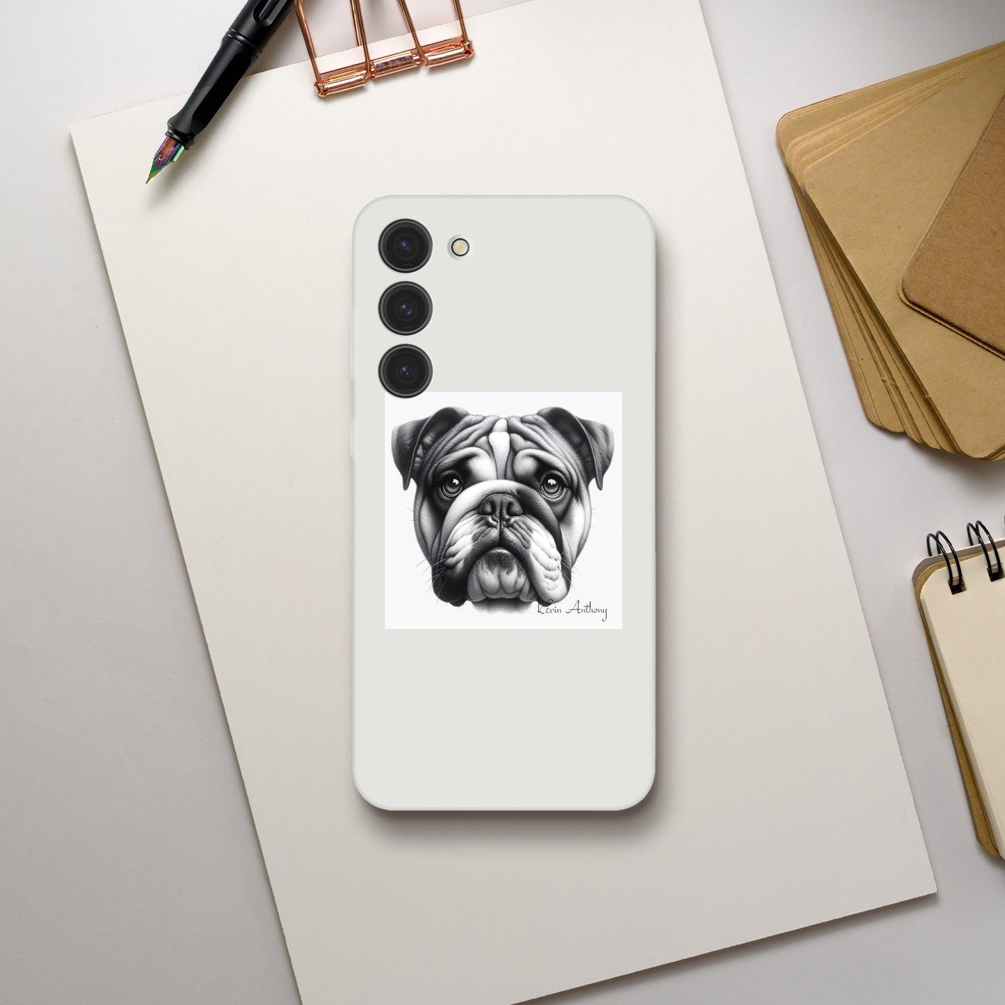 Bulldog Flexi Phone Case