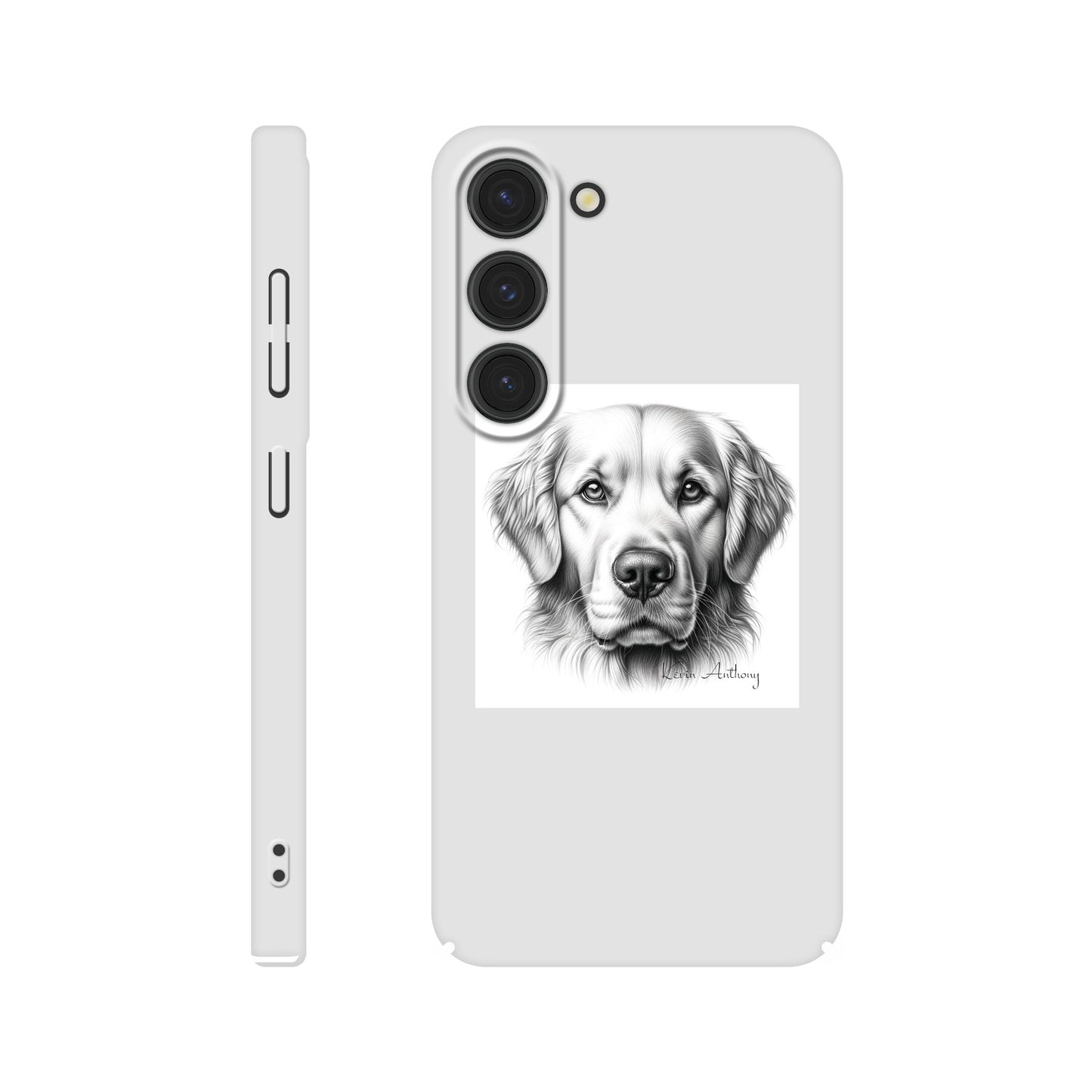 Golden Retriever Phone Case - Slim case