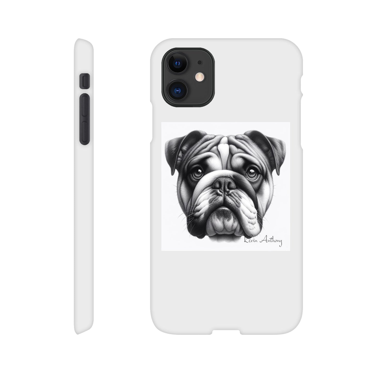 Bulldog Phone Case - Slim case