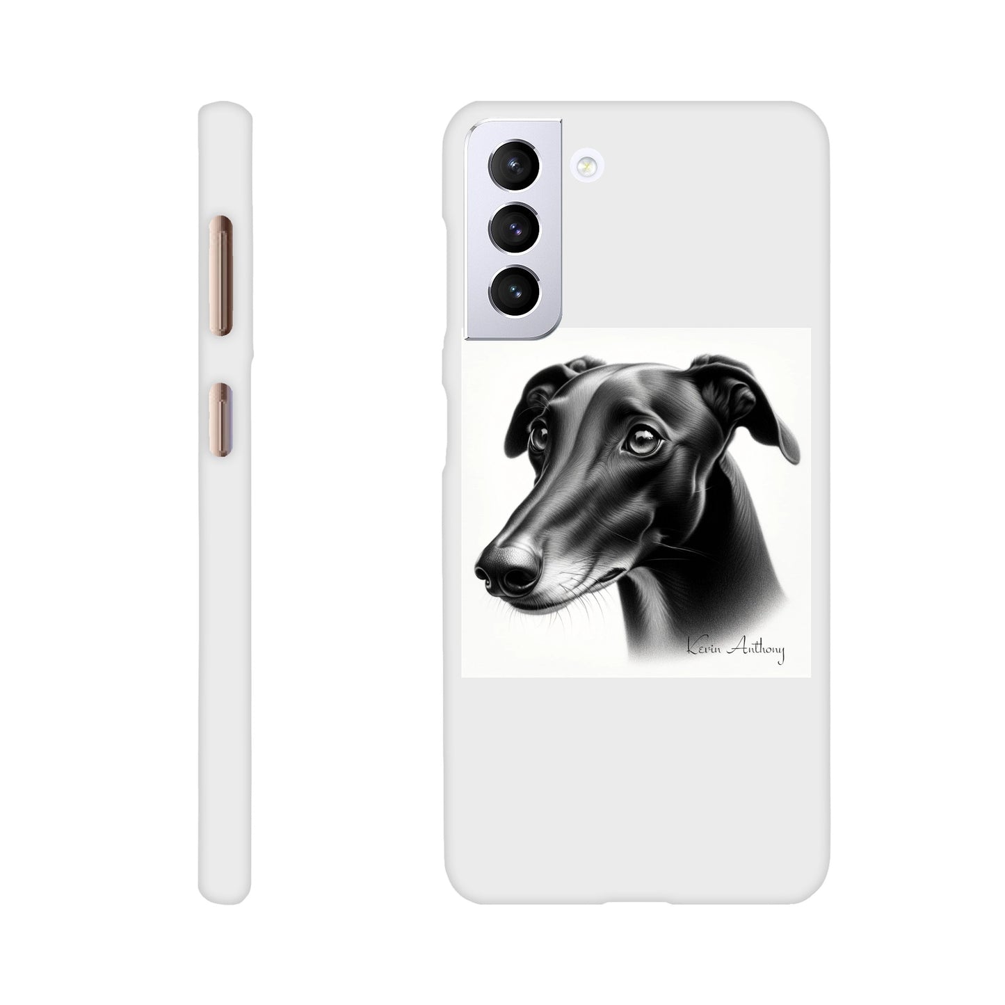 Greyhound Flexi Phone Case - Slim case