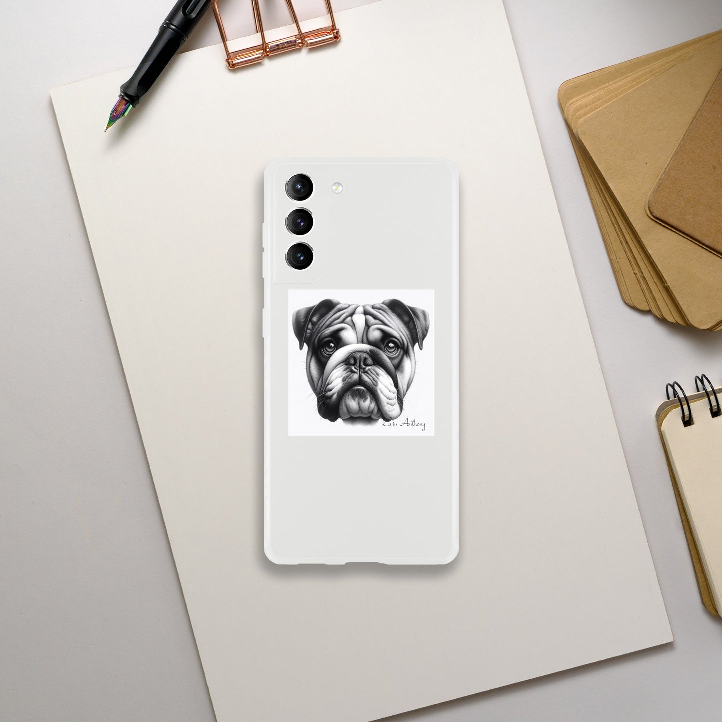 Bulldog Flexi Phone Case