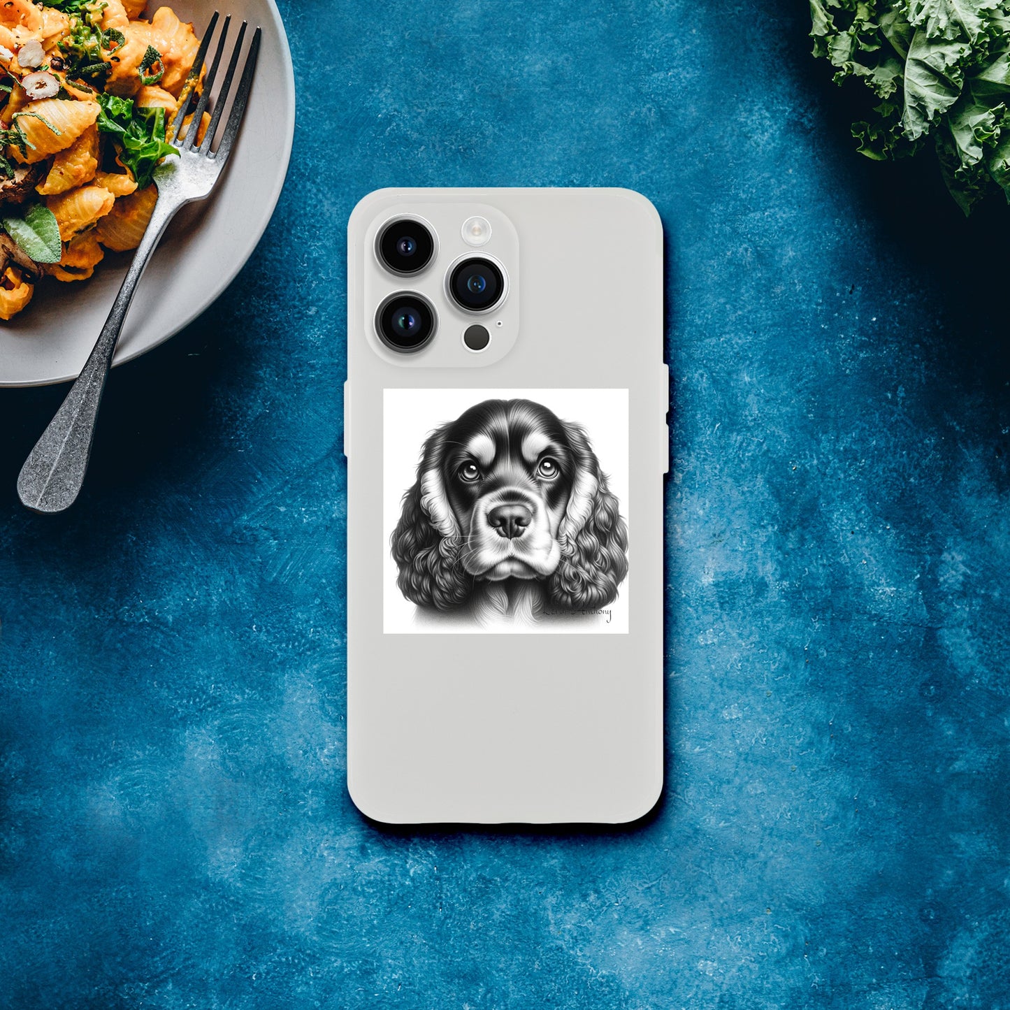 Cocker Spaniel Flexi Phone Case