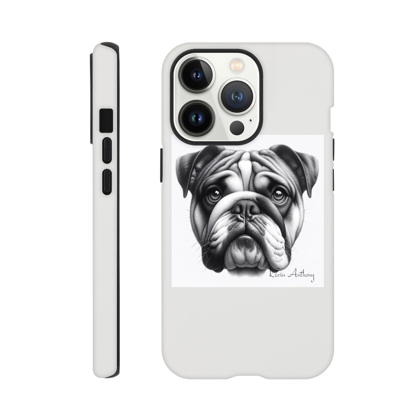 Bulldog Phone Case - Tough case