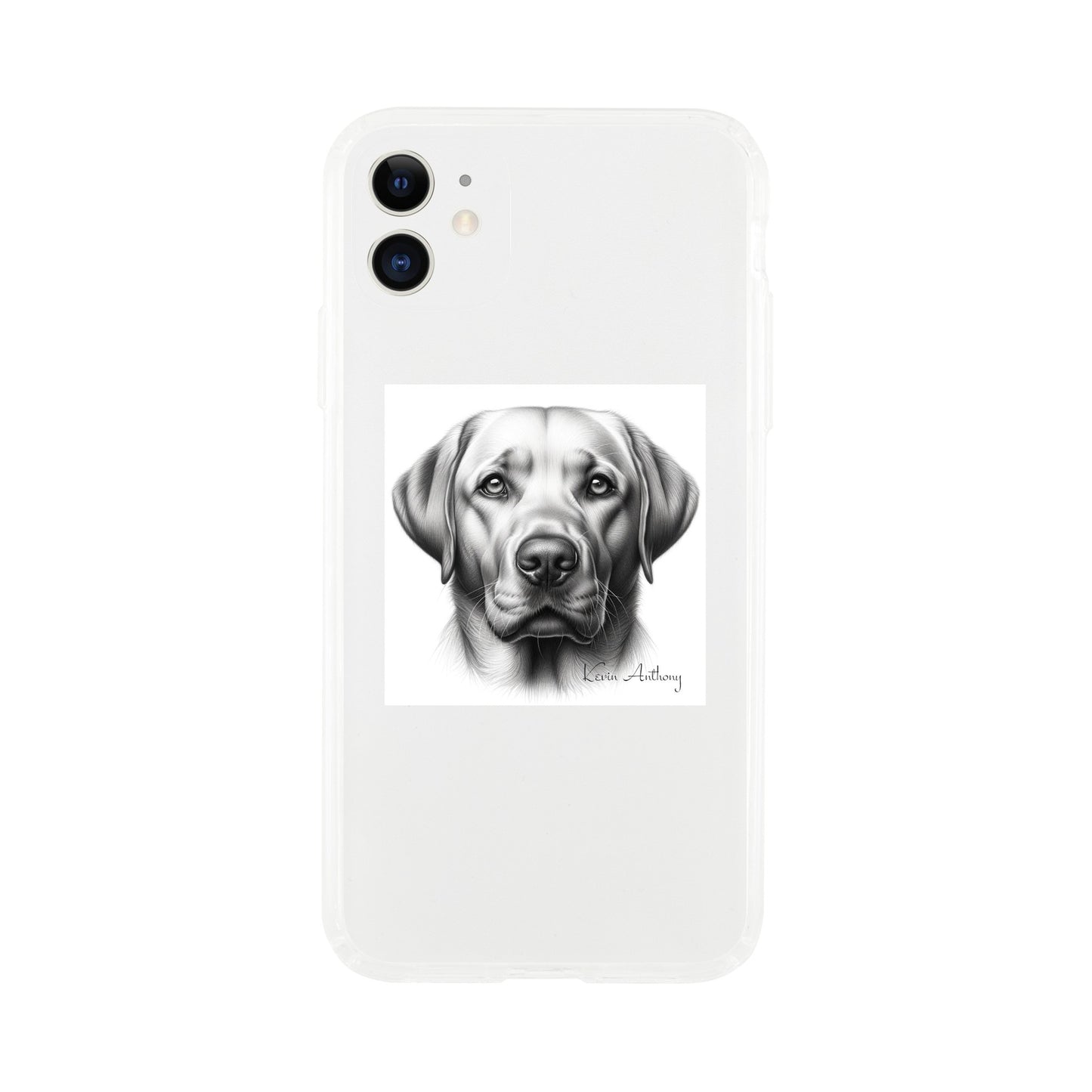Labrador Retriever Phone Case - Clear case