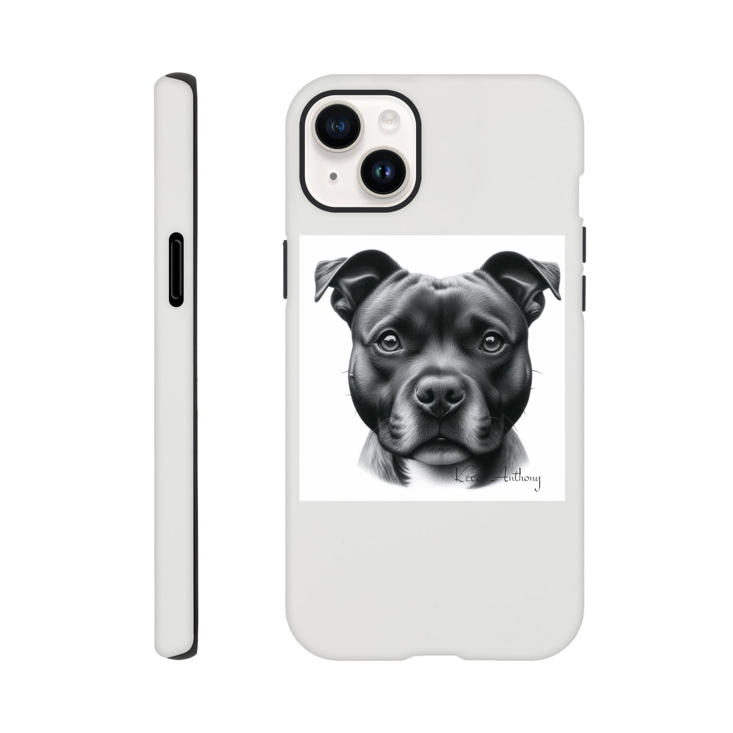 Staffordshire Bull Terrier Phone Case - Tough case