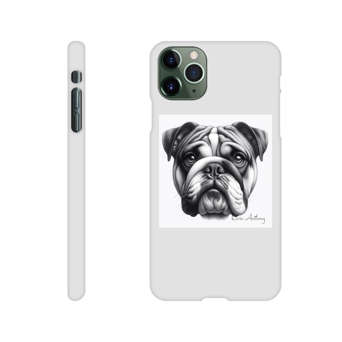 Bulldog Phone Case - Slim case