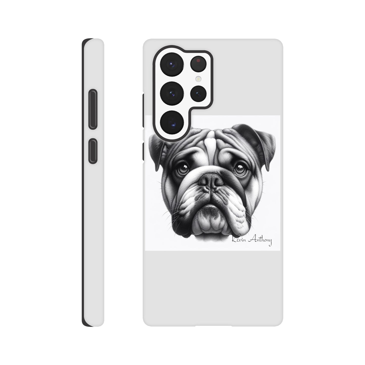 Bulldog Phone Case - Tough case