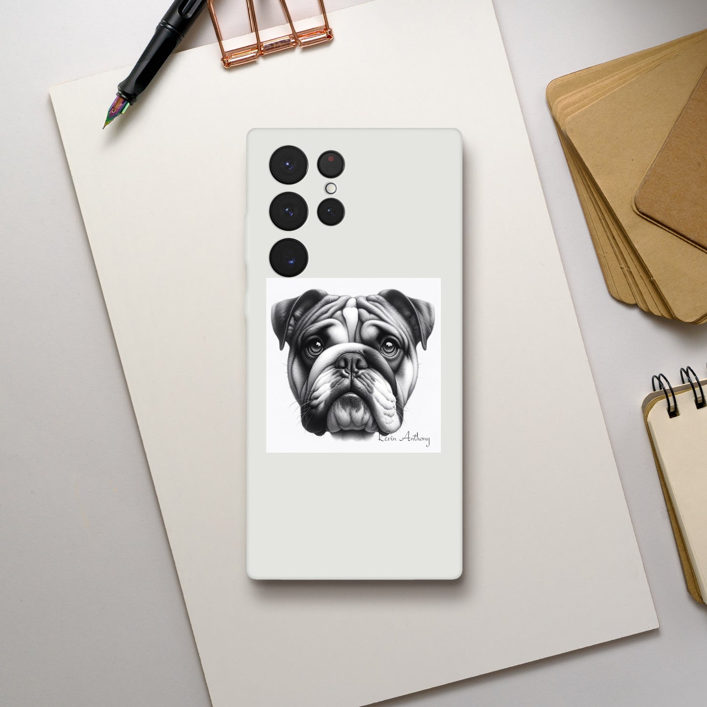 Bulldog Flexi Phone Case
